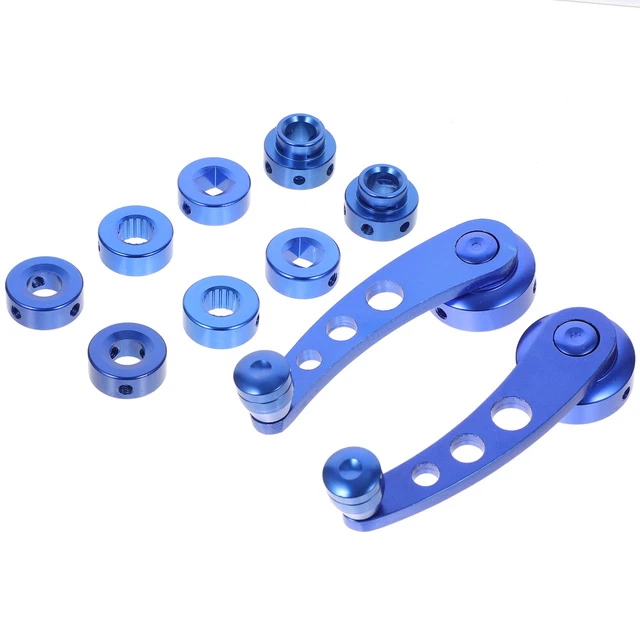 Kit Alzatore Manovella Avvolgitore Alluminio Rotola Finestre Porte Finestre Regolatore