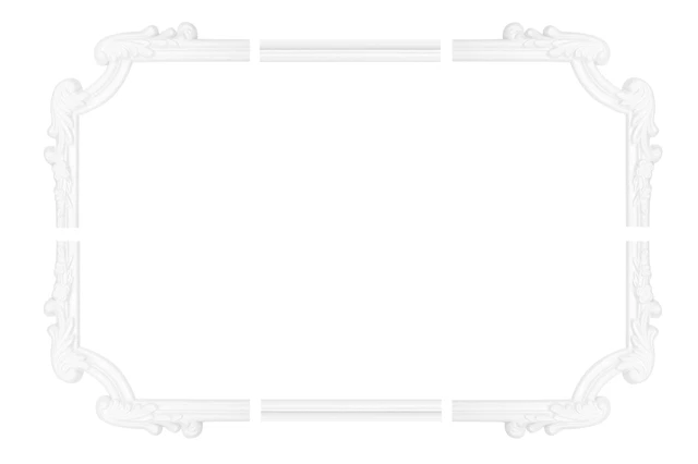 1 Élément décoratif Décoration de Stuc Décor Ornement PU résistant aux