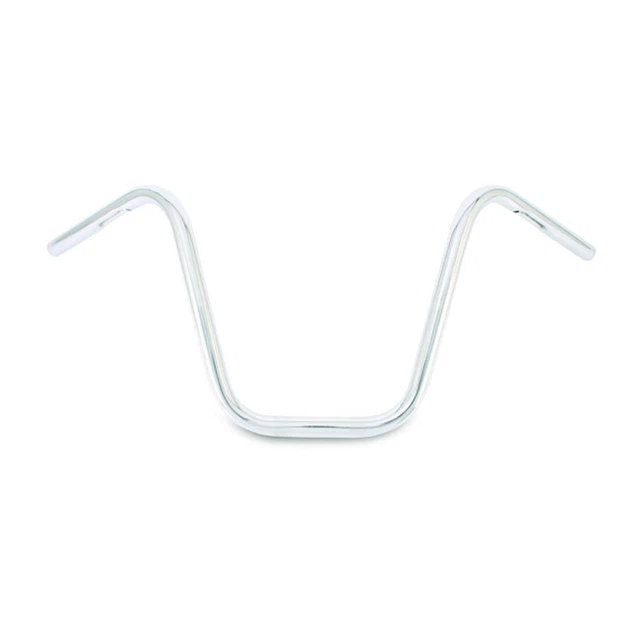 12" Narrow Bottom Apes - Ape Hanger Bars Chrome 1.00" Dia. - 33W-12H-6PB B28-349