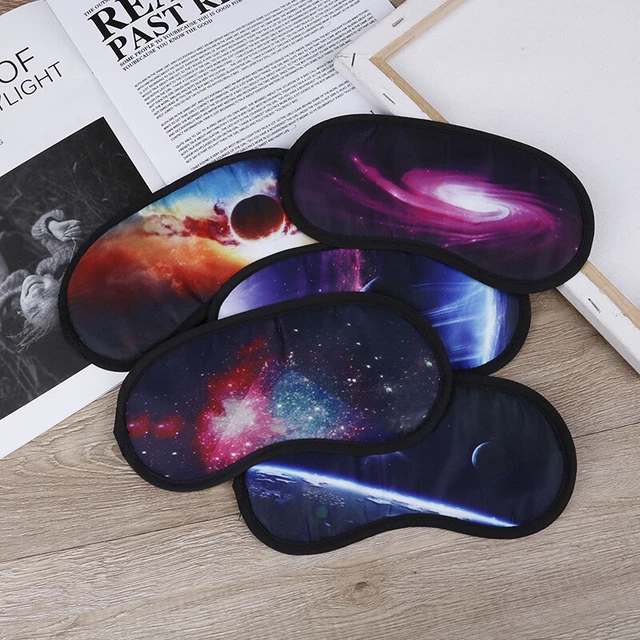 3D Milky Way Natural Sleeping Eye Mask Eyeshade Cover Shade Eye Patch Tra-DD.xh