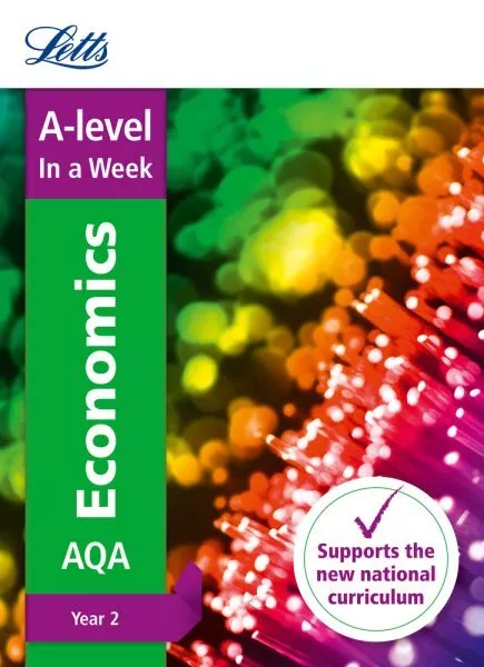 A-Level Economics AQA Year 2 in a Week, Paperback by Gillespie, Andrew, Like ...