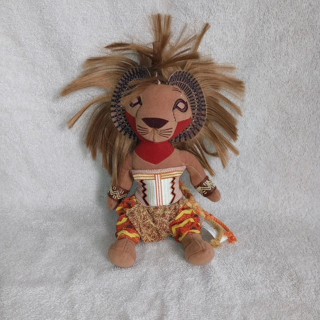 DISNEY'S THE LION King Broadway Musical Simba Lion Plush Collectible