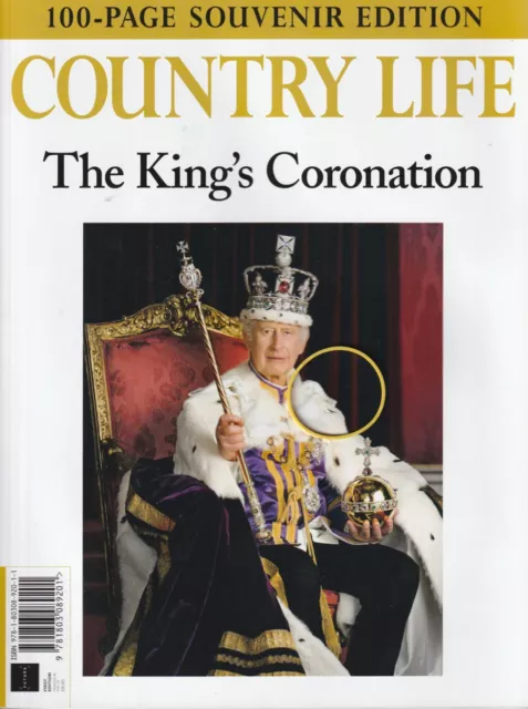 Country Life Magazine King Charles III Queen Camilla Coronation Souvenir Edition