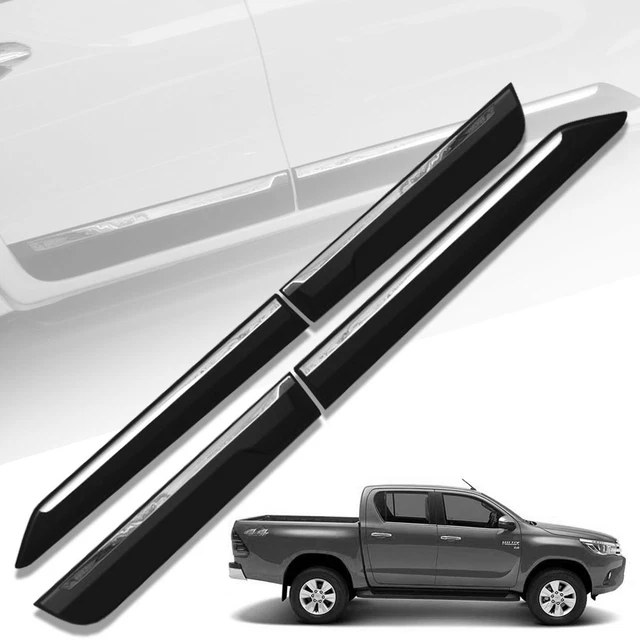 BODY CLADDING SIDE Molding 4 Door For Toyota Hilux Revo Rocco M70 M80
