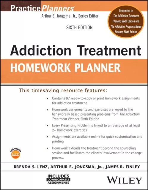 Addiction Treatment Homework Planner 9781119987789 - Free Tracked Delivery