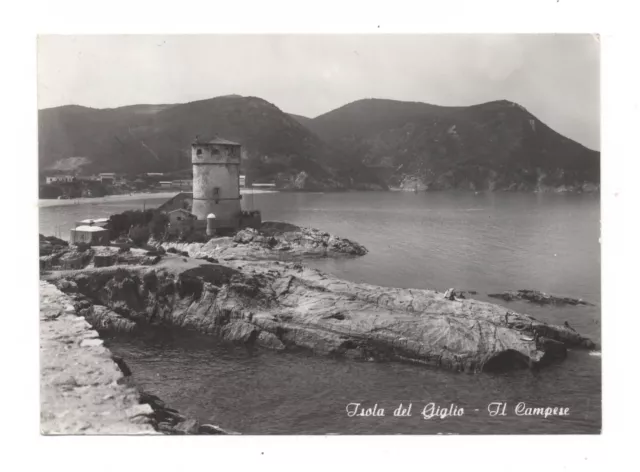 Grosseto - Isola Del Giglio Il Campese Cartolina Viaggiata Animata Anno 1966 Fg