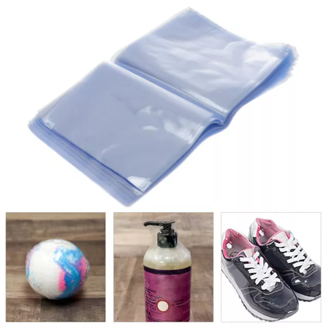 100 Heat Shrink Wraps for Travel, Gifts, Shoes, Baskets-ME