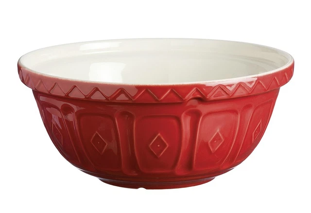 Mason Cash HAUSRAT Rührschüssel, rot, 2 Liter, Ø 24 cm