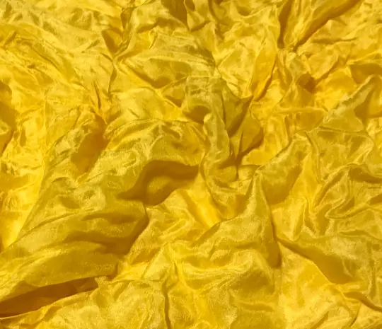 Hand Dyed HONEY MUSTARD YELLOW China Silk HABOTAI Fabric