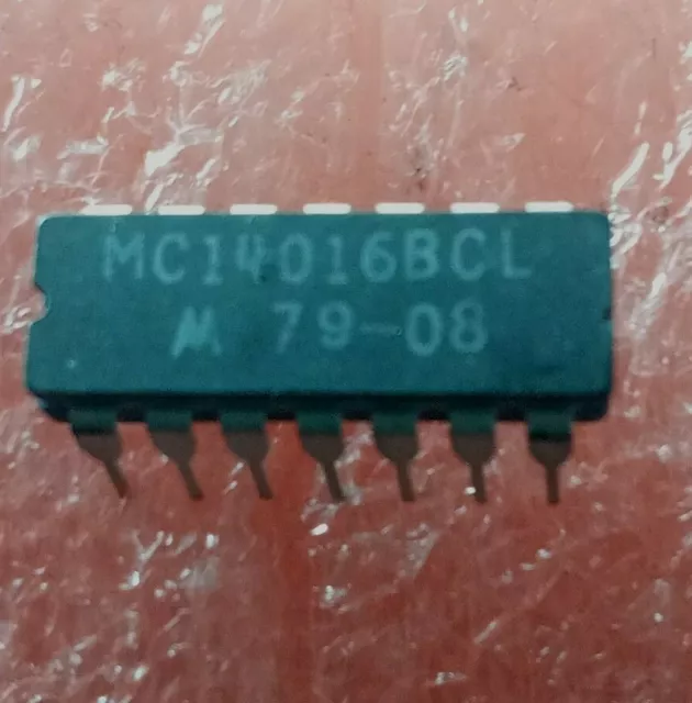 1Pcs Mc14016Bcp Quad Analog Switch Quad Multiplexer Motorola