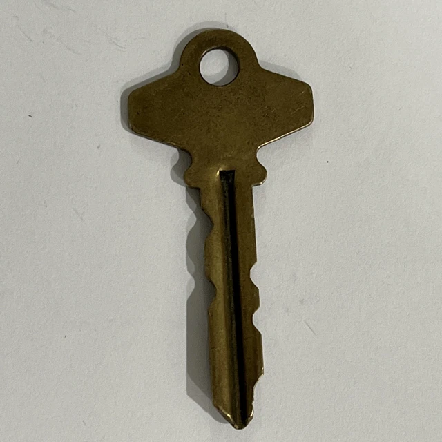 ANTIQUE BRASS COLE National Key SC6 Made in U.S.A. £7.90 PicClick UK