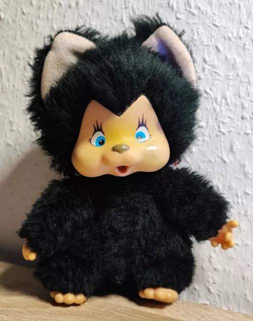 MONCHHICHI Freund Kätzchen Washino NYAMY Monchichi *Nyami* c069