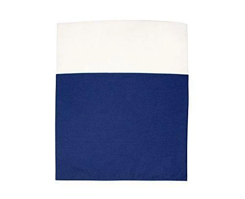 Little Love by NoJo Separates Collection Solid Crib Skirt, Navy