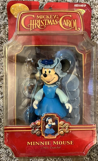 NWT Disney Mickeys Christmas Carol Minnie Mouse Mrs. Cratchit Figure Memory Lane