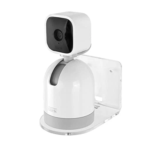 Wall Mount for Blink Mini Pan-Tilt Camera Transparent Acrylic Wall Mount Brac...