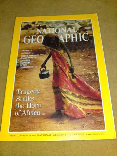 NATIONAL GEOGRAPHIC - HORN VON AFRIKA August 1993 Vol 184 N