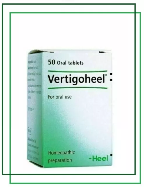 Vertigo Ferse - homöopathisches Mittel, 50 Tafeln