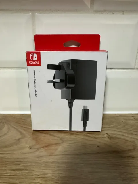 Genuine Official Nintendo Switch Replacement UK Power Supply Charger UK
