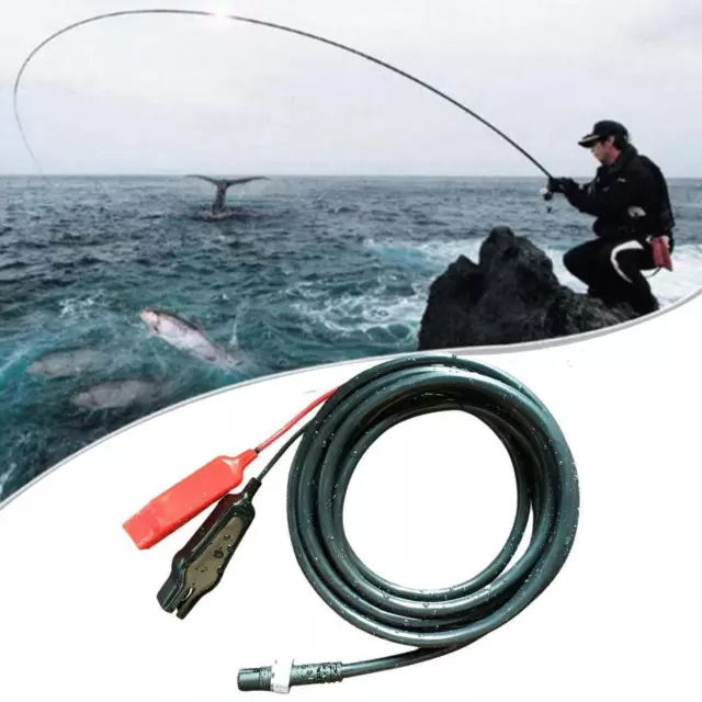 Portable Electric Fishing Reel Power Cord Cable Connectors Kit X9N0