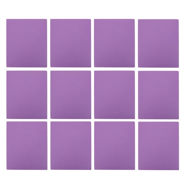 Papier de polissage en papier de meuble 12 pcs