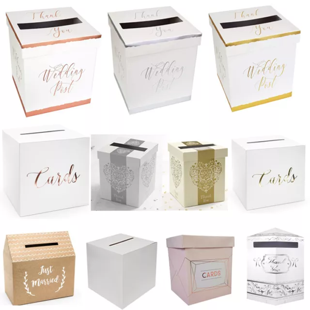 Wedding Card Post Box, Receiving Boxes, Anniversary or Birthday Party