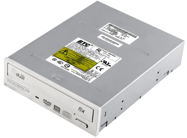 BTC DRW1008IM DVD+Rw Ide Internal Drive Burner Ata for PC CD Dvd-Rw Dvd-Dl