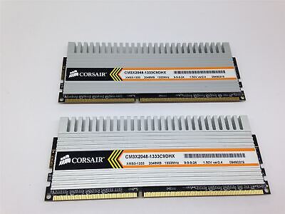 Corsair DDR3 4GB (2x2GB) 1333MHz CM3X2048-1333C9DHX Occasion Testé