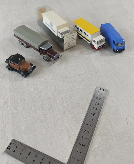 MICRO WIKING HO 1/87 FOURGON MB MERCEDES L 406 ENTREPRISE TAPIS TEGEL