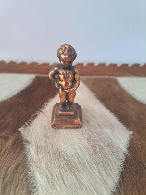 Moule à Figurine En Plomb Vintage – Manneken Pis – Pour Couler Soldats Ou Sujets Anciens