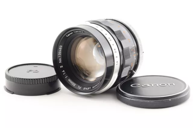 《 EXCELLENT++++ 》 Canon FL 50mm F1.4 ii MF Standard Manual Focus Lens From JAPAN