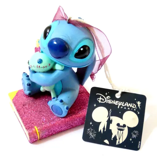FIGURINE LILO ET Stitch Sur Un Livre Disneyland Paris En Resine Pour  Decoration EUR 10,19 - PicClick FR