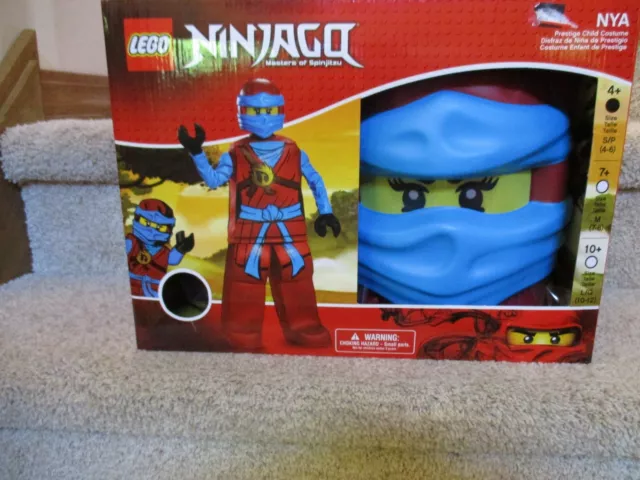 LEGO Ninjago NYA Prestige Costume~ Size Small (4-6)~ NEW Sealed