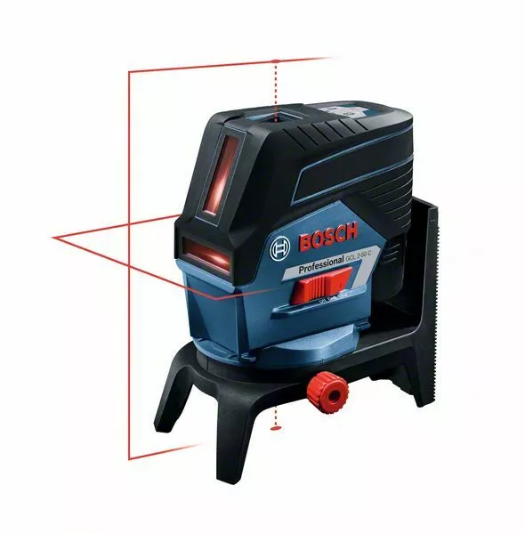 Bosch Kombilaser Gcl 2-50 C, Avec 1 x 2,0 Ah LI-ION Batterie, RM 2, Bm 3, L-BOXX