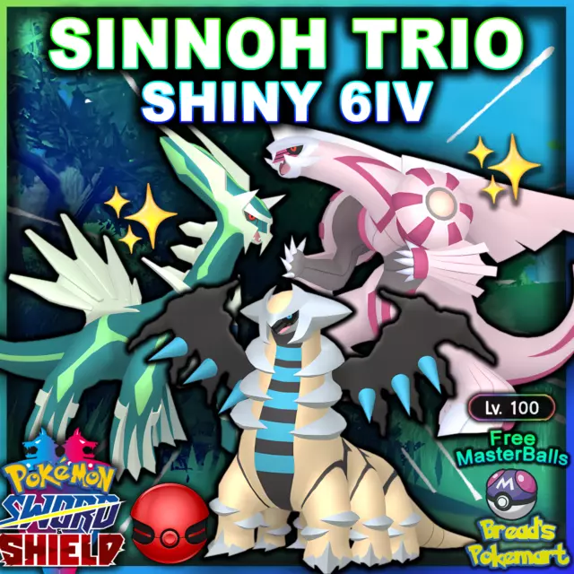 ✨ SHINY DIALGA PALKIA GIRATINA ✨ EVENT EXCLUSIVES for Pokemon Scarlet &  Violet!! $7.99 - PicClick