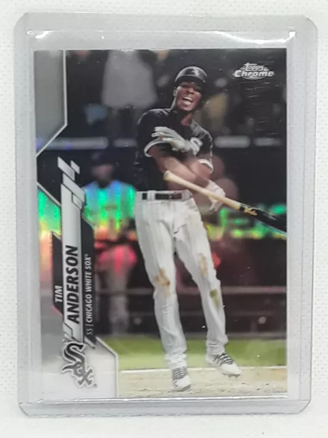 Tim Anderson 2020 Topps Chrome Baseball - #90 Refractor - Chicago White Sox