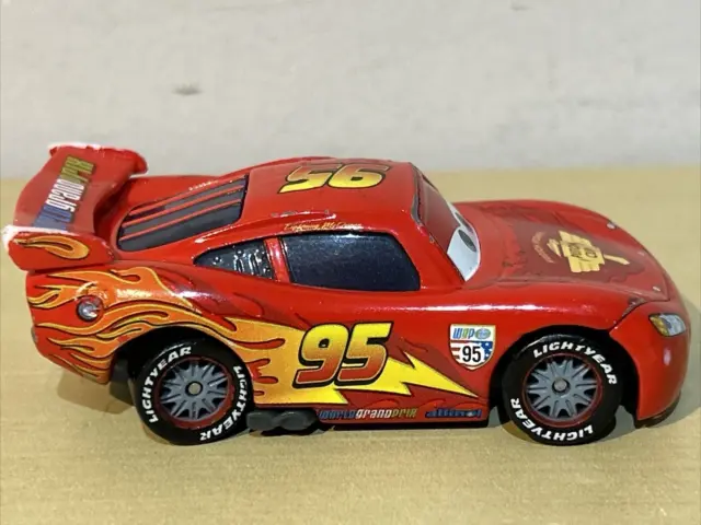 Disney Pixar Cars Lightning McQueen Diecast World Grand Prix Lightning McQueen