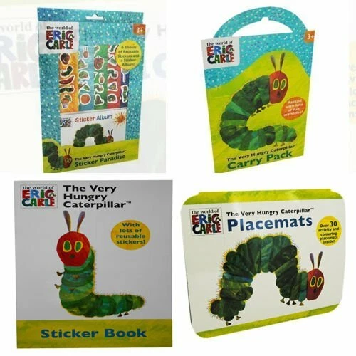 The Very Hungry Caterpillar Eric Carle 4 Books Collection Set Pack NEW