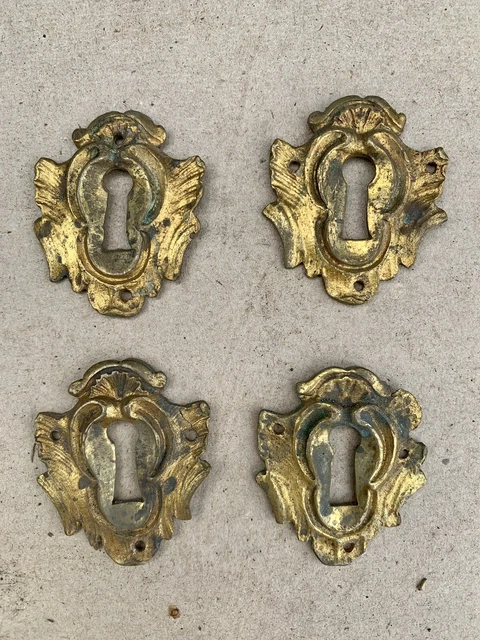 ANCIENNE ENTRÉE DE SERRURE Louis Philippe LOUIS XVI en bronze TIROIR