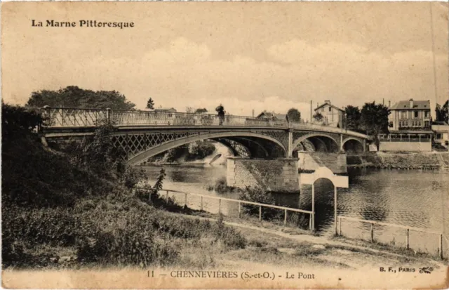 CPA AK Chennevieres Le Pont FRANCE (1282456)