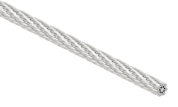 Câble en Acier Inoxydable Ø 3mm, 7x7, Longueur 50m, V4A