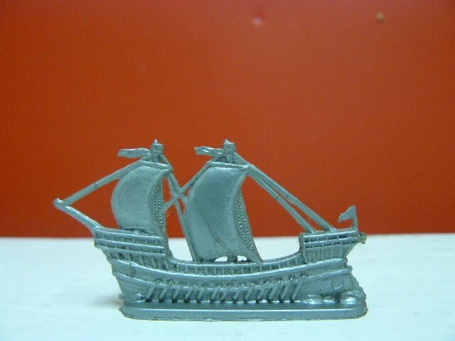 Maquette De Bateau Mokarex - Série "La Maison Du Café" Bateau École - Plastique à Peindre - Neuf
