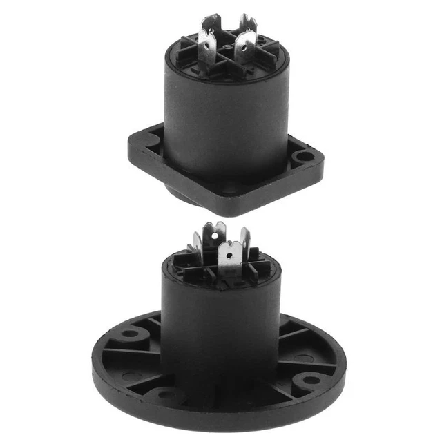 Quality Socket Connectors 4 Conductor Female Panel Mount Twist Lock