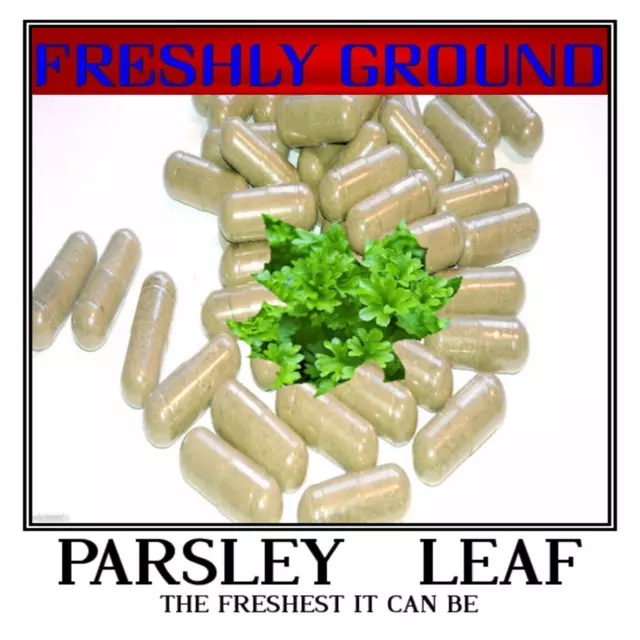 PARSLEY LEAF Powder The Freshest It Can Be 100 V Capsules 500 mg