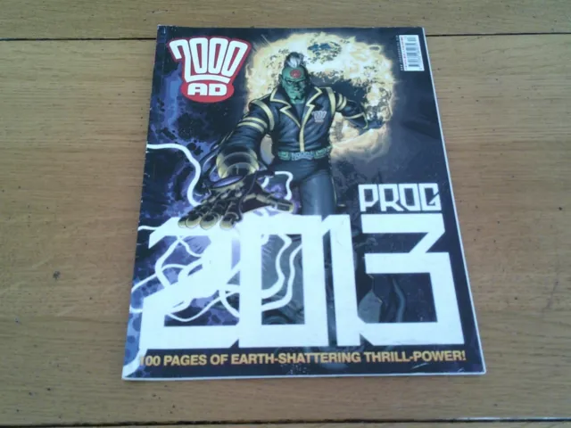 2000 AD Comic - PROG 2013 - Date 01/01/2013  100 Page Year End Xmas Mega Special