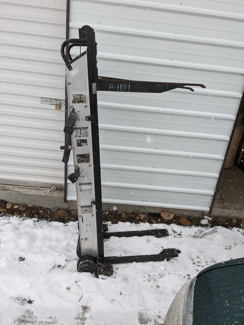 Escalera 1200 Lb Hand Crank Pallet Stacker Stairclimber HandTruck Dolly Forklift