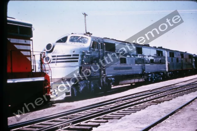 Railroad Slide CB&Q EMD E5A by C.R. Harrison Duplicate