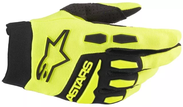 Gants Cross Alpinestars Full Bore Gants Jaune