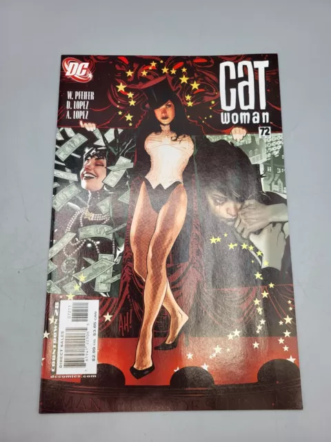 Catwoman Vol 3 #72 December 2007 Crime Pays Part One Illustrated DC Comic Book