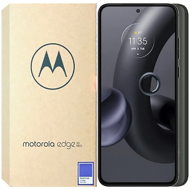 MOTOROLA EDGE 30 Neo 5G Black Onyx 128GB + 8GB Dual-SIM Unlocked ...