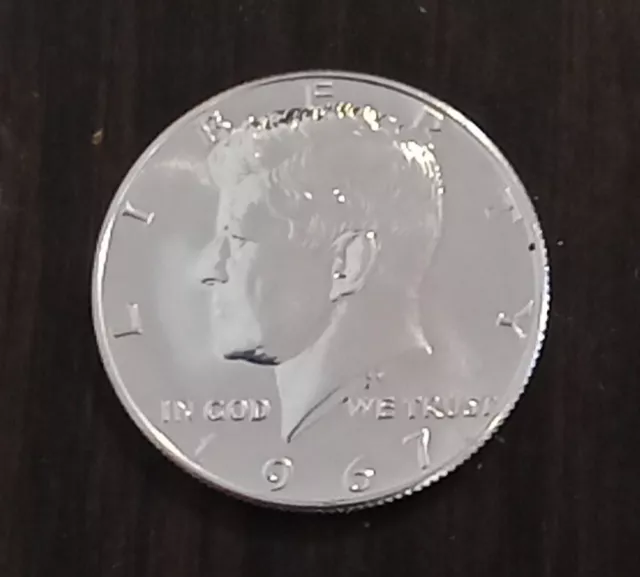 1967 Kennedy Half Dollar Proof Like 40% Silver Uncirculated